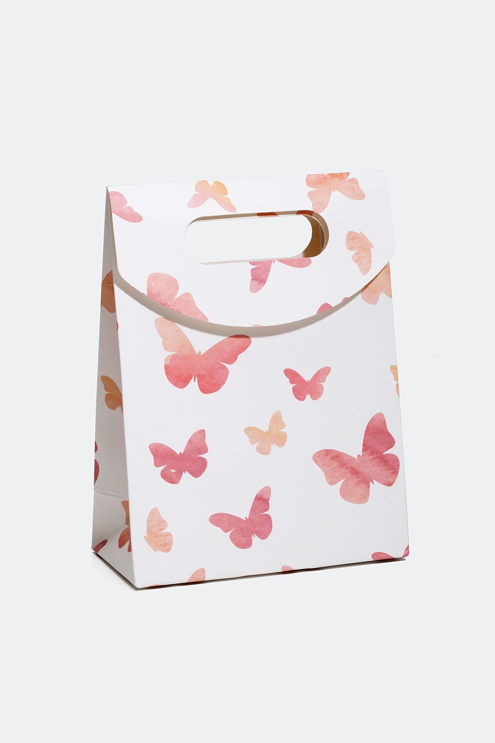 Presentförpackning med rosa fjärilar i gruppen Presentaskar hos Glitter (109000115400)
