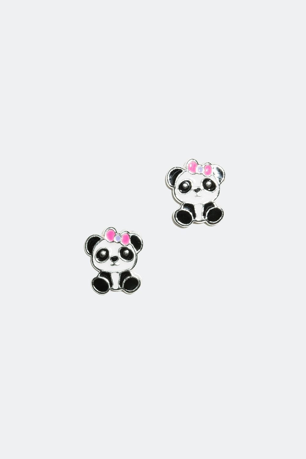 Silverörhängen med panda i gruppen Barn / Barnsilversmycken hos Glitter (311874)