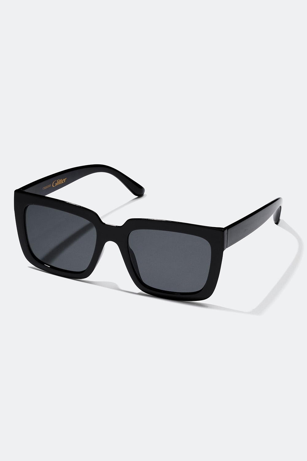 Svarta rektangulära solglasögon i gruppen Accessoarer hos Glitter (176000589000)