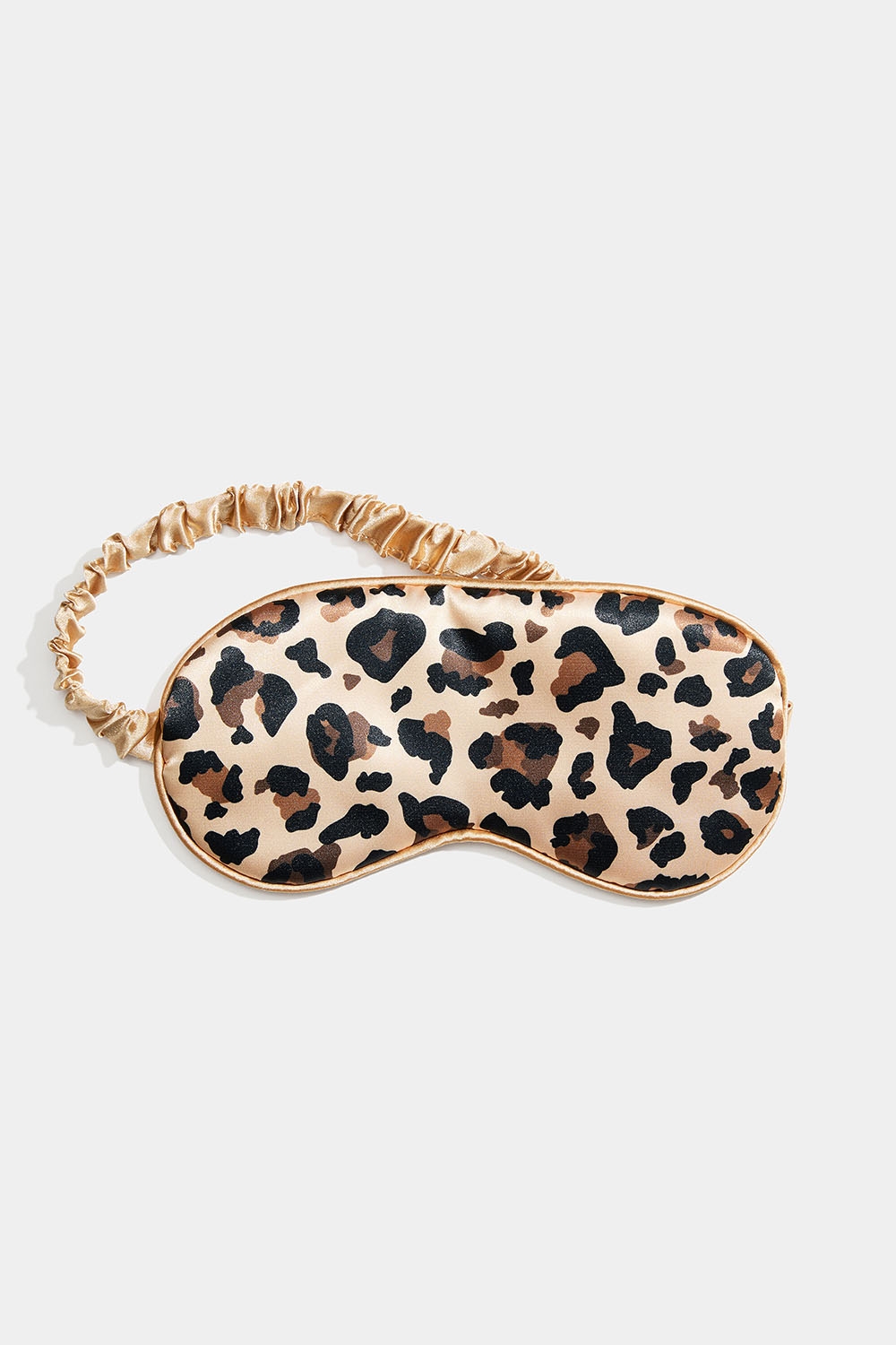 Leopardmönstrad sovmask i satin i gruppen Accessoarer / Övrigt / Sovmasker hos Glitter (109000430500)