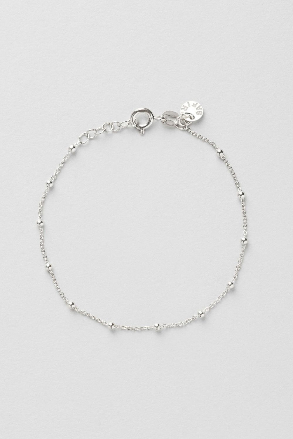 Dot Chain Bracelet i gruppen Äkta silver / Silverarmband / Tunna hos Glitter (1200120-11-ONESIZE)