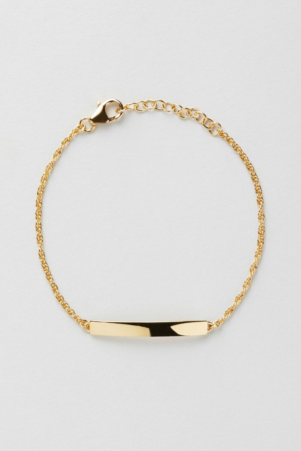 Nee Bracelet 24k Gold Plated i gruppen Store week / 2501 hos Glitter (1200147-12-ONESIZE)