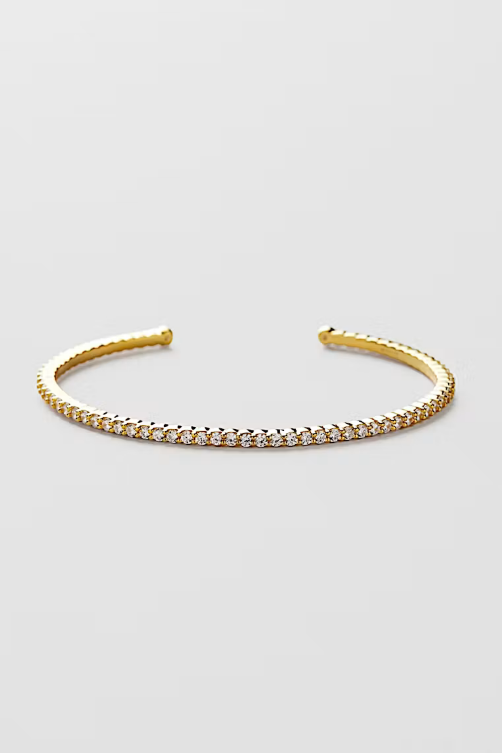 Claire Cuff Bracelet 18k Gold Plated i gruppen Safira - Armband hos Glitter (1200183-12-ONESIZE)