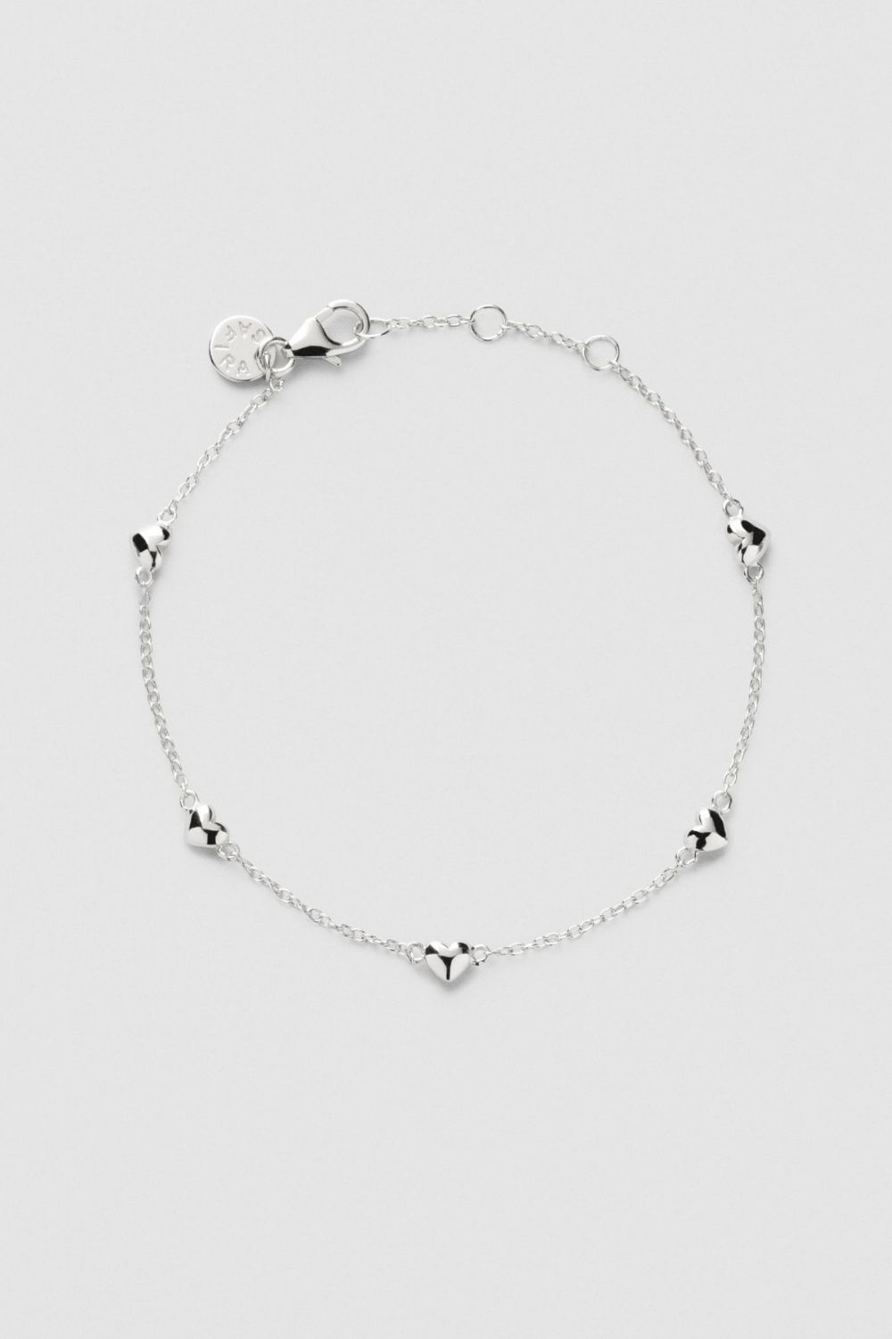 Solid Puffy Hearts Bracelet i gruppen Store week / 2501 hos Glitter (1200301-11-ONESIZE)