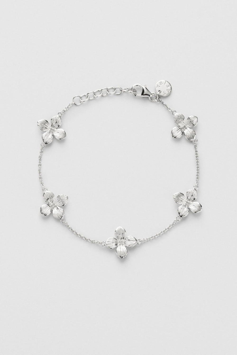 Petunia Flower Bracelet i gruppen Safira - Armband hos Glitter (1200309-11-ONESIZE)