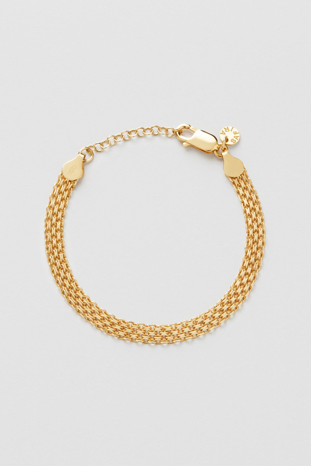X-Link Bracelet (M) 18k Gold Plated i gruppen Smycken / Armband / Breda hos Glitter (1200331-12-ONESIZE)
