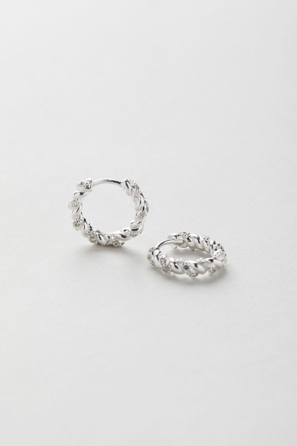 Friendship Hoops i gruppen Äkta silver / Silverörhängen / Hoops i äkta silver hos Glitter (1300855-11-ONESIZE)