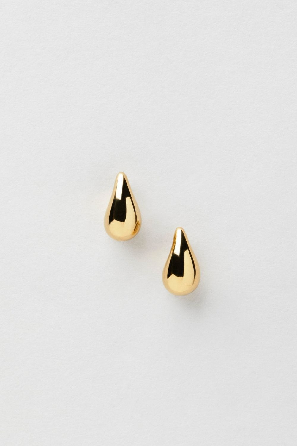 Celine Drop Earrings (S) 24k Gold Plated i gruppen Guldpläterat äkta silver / Guldpläterade örhängen hos Glitter (1301100-12-ONESIZE)