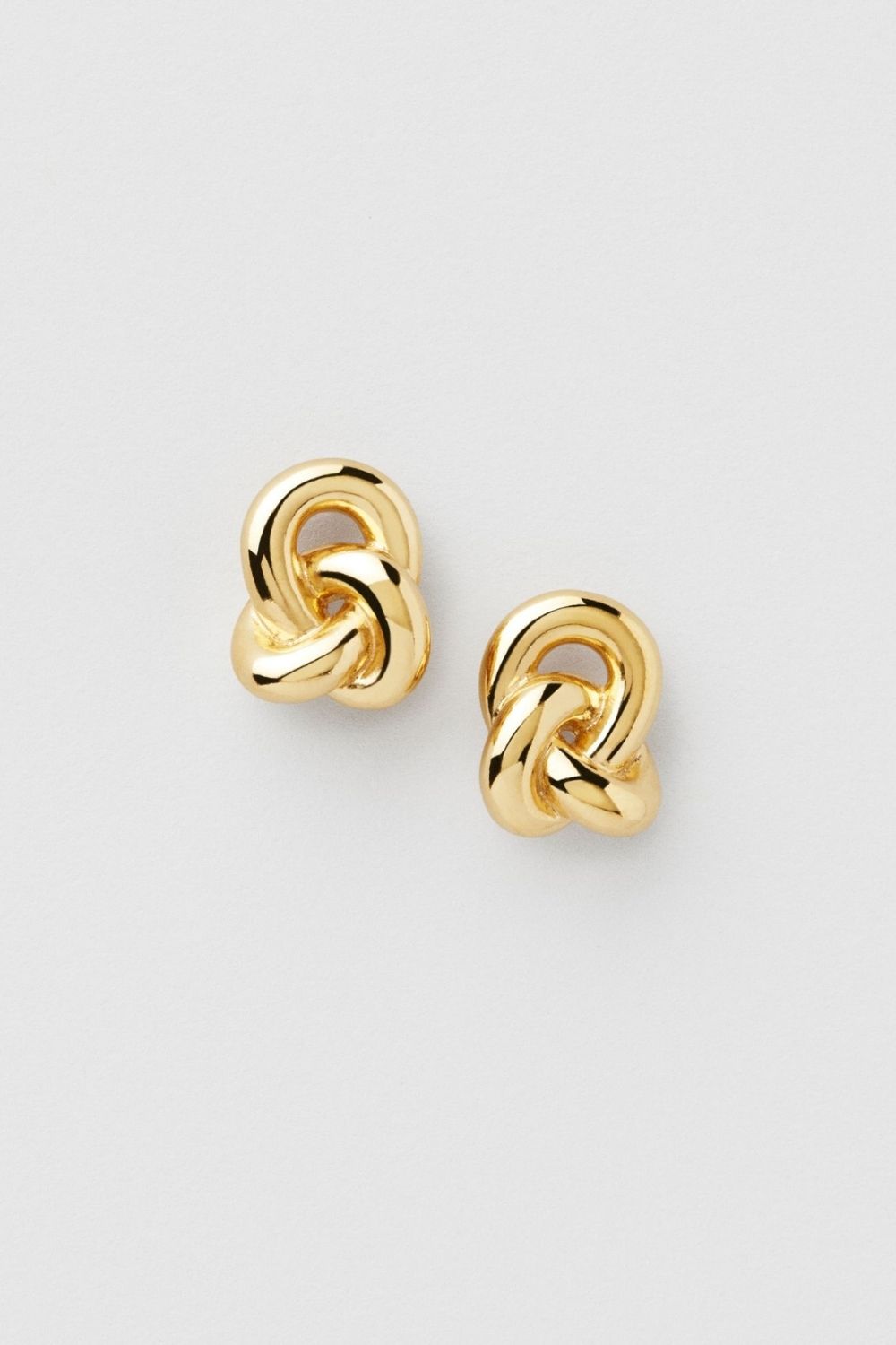 Knot Earrings 24k Gold Plated i gruppen Store week / 2501 hos Glitter (1301329-12-ONESIZE)