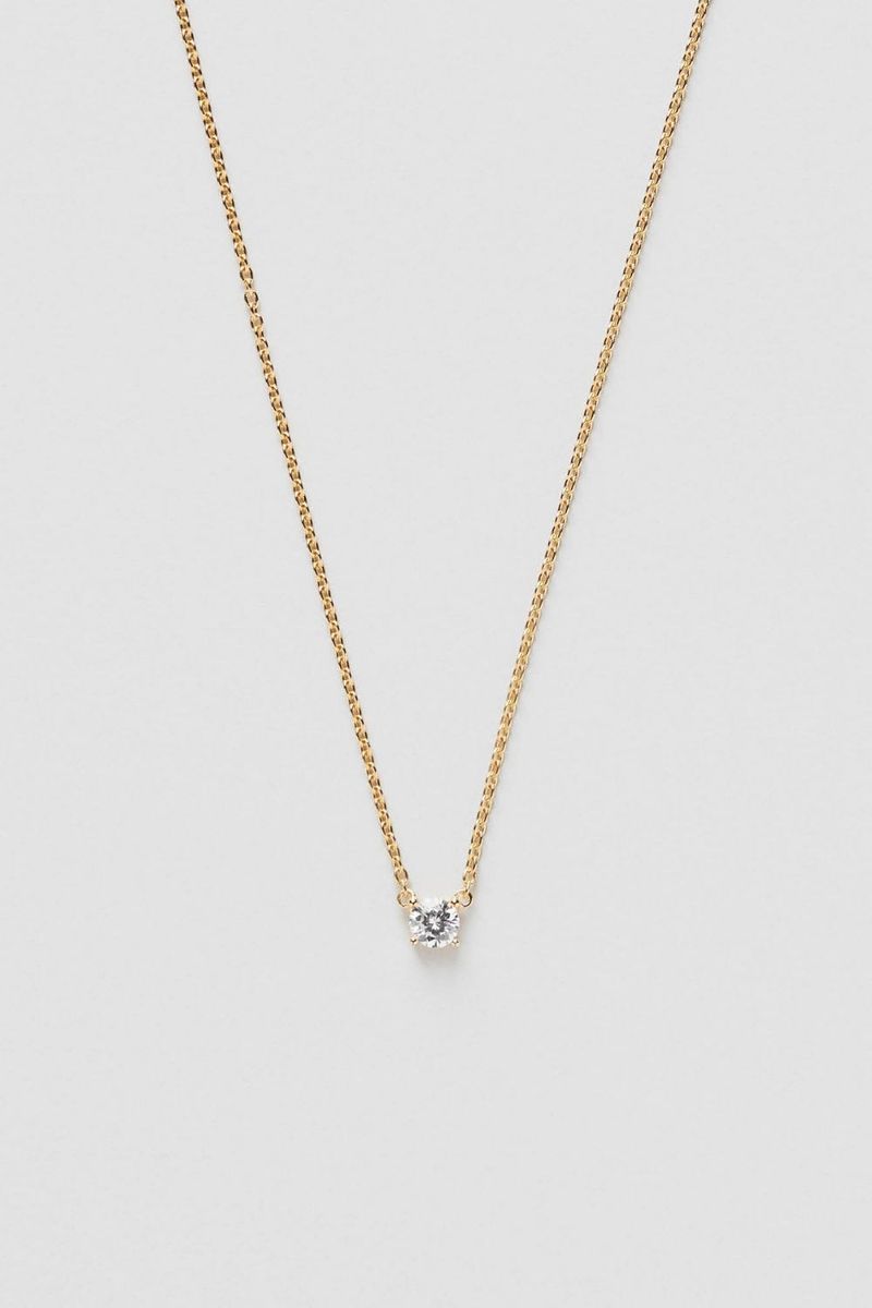 Reparo Necklace 24k Gold Plated i gruppen Guldpläterat äkta silver / Guldpläterade halsband hos Glitter (1400561-12-ONESIZE)