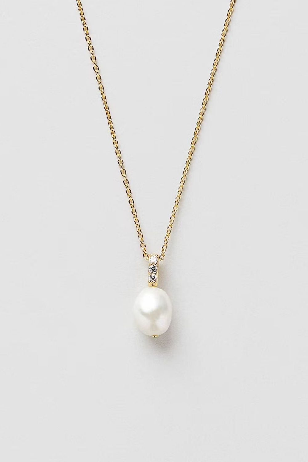 Harlow Necklace 24k Gold Plated i gruppen Smycken / Halsband / Halsband med hänge hos Glitter (1400656-12-ONESIZE)