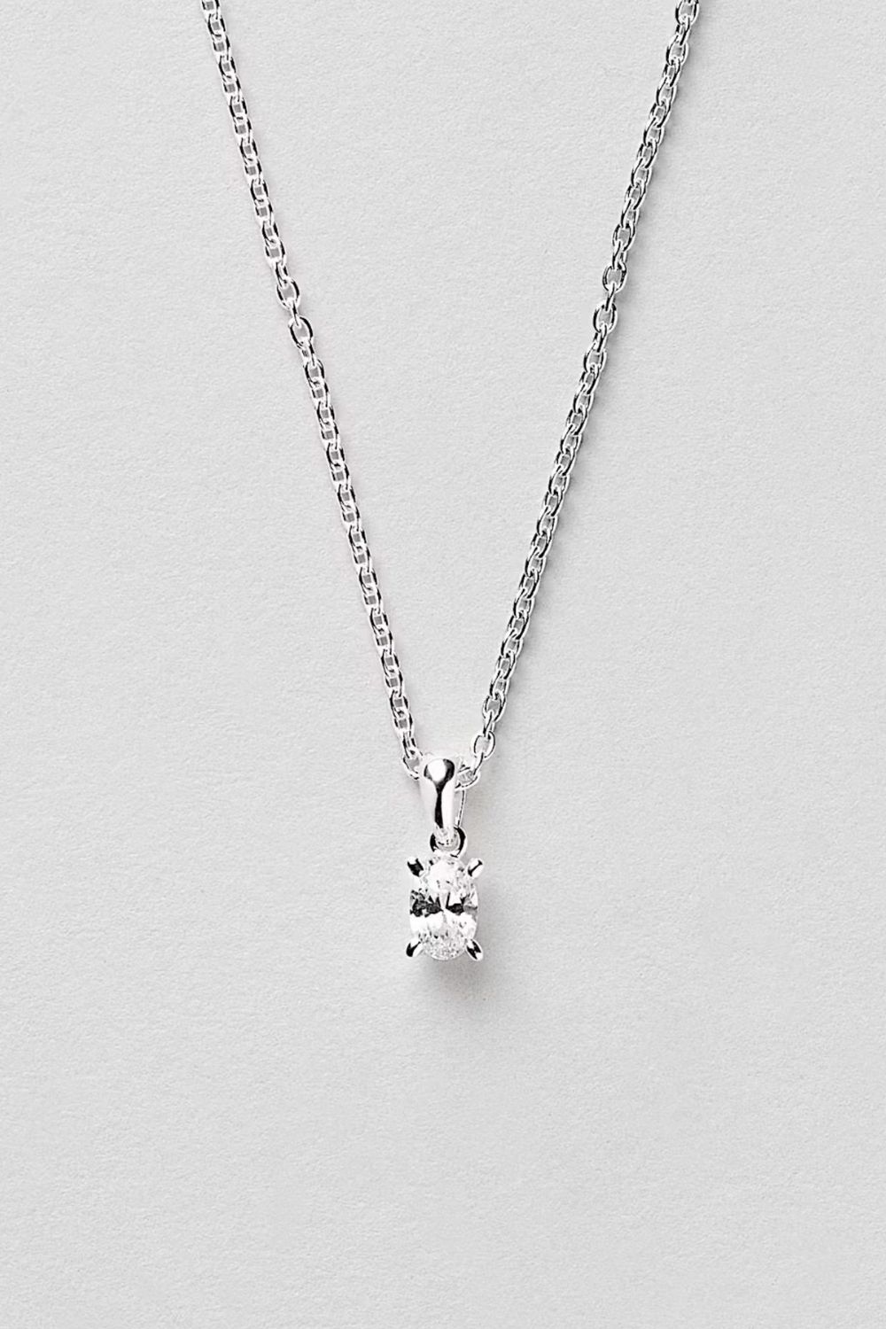 Disa Necklace i gruppen Äkta silver / Silverhalsband / Halsband i äkta silver med hänge hos Glitter (1400738-11-ONESIZE)