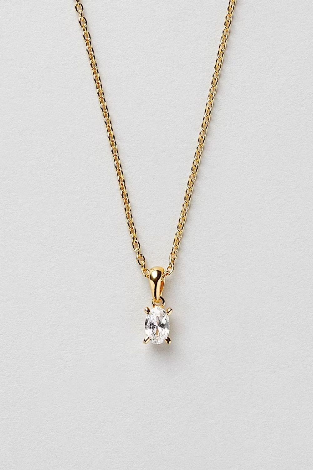 Disa Necklace 24k Gold Plated i gruppen Smycken / Halsband / Halsband med hänge hos Glitter (1400738-12-ONESIZE)