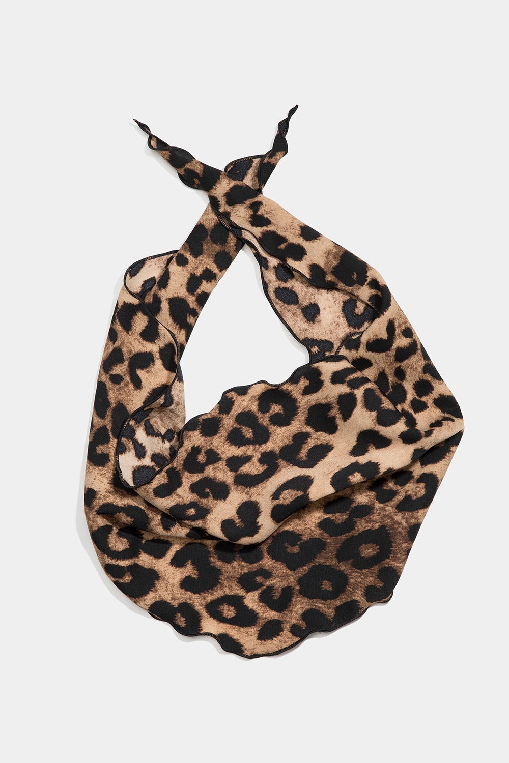 Scarf med brunt leopardmönster i gruppen Accessoarer / Scarves hos Glitter (171001250500)