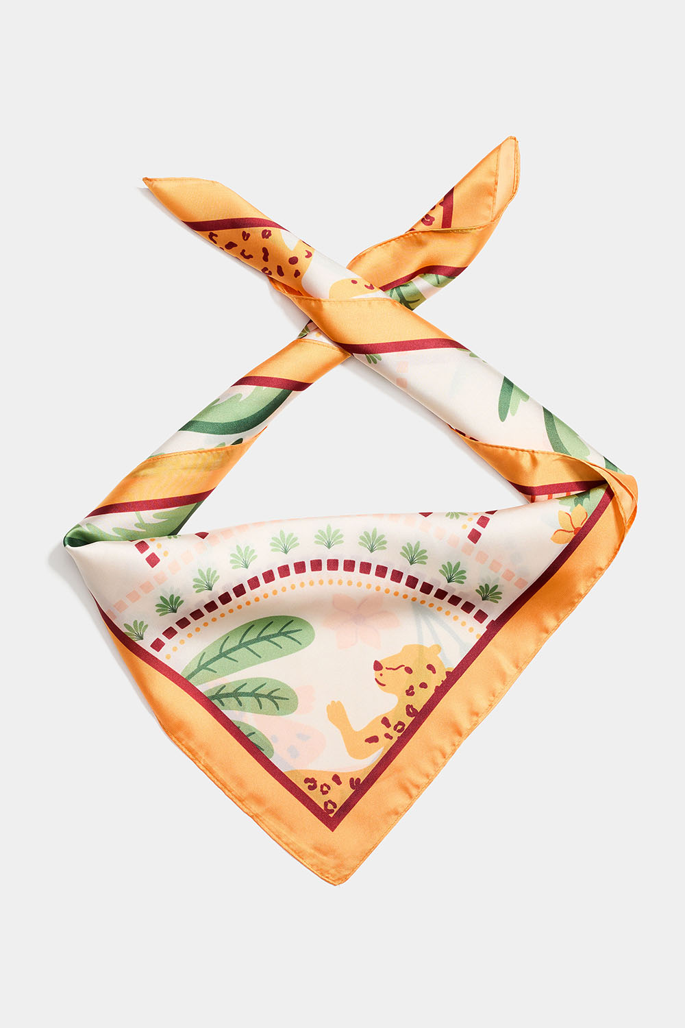 Scarf med leopardmotiv i gruppen Accessoarer / Scarves hos Glitter (171001624800)