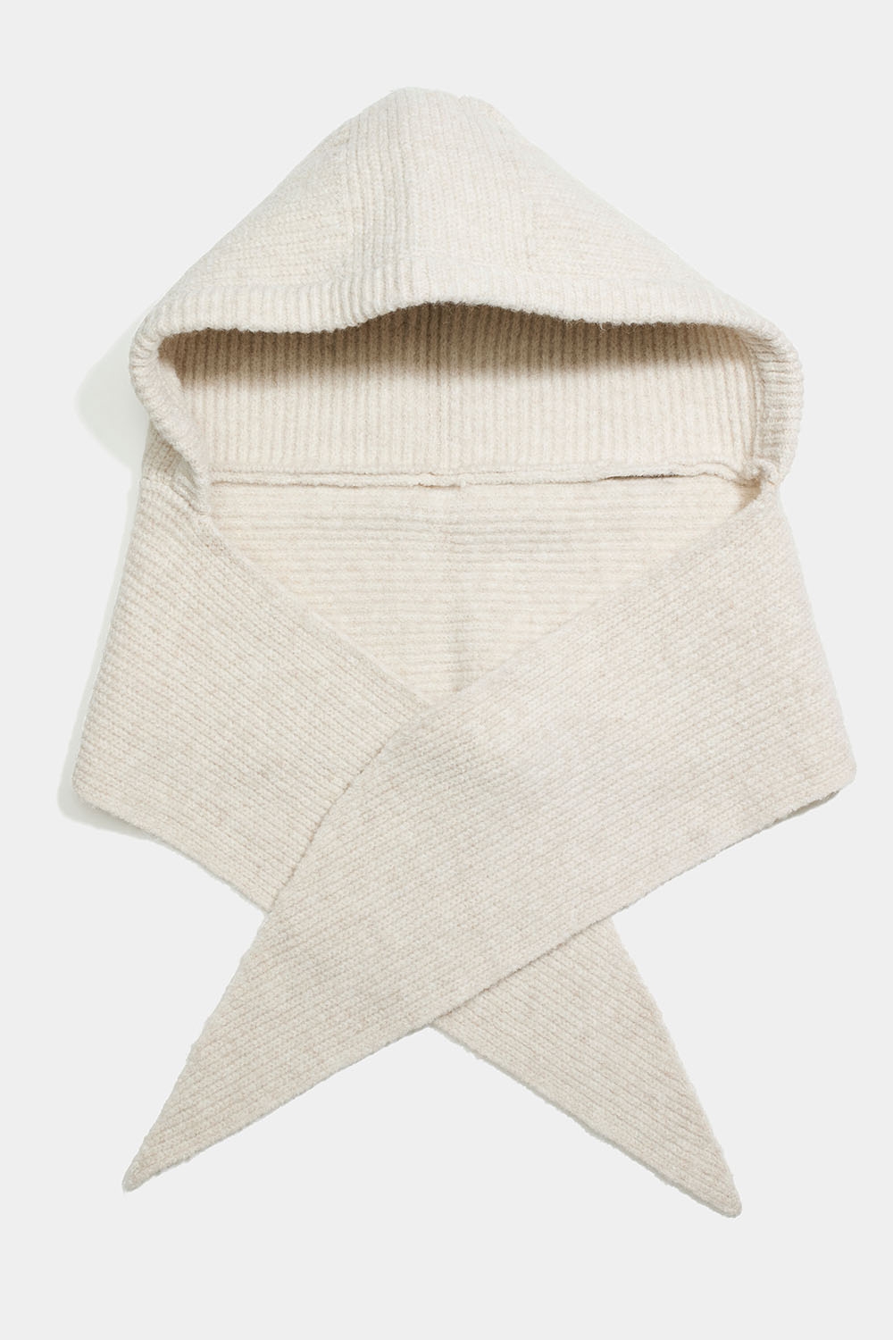 Beige balaklava med scarf i gruppen Accessoarer / Stickat / Mössor hos Glitter (171001918300)