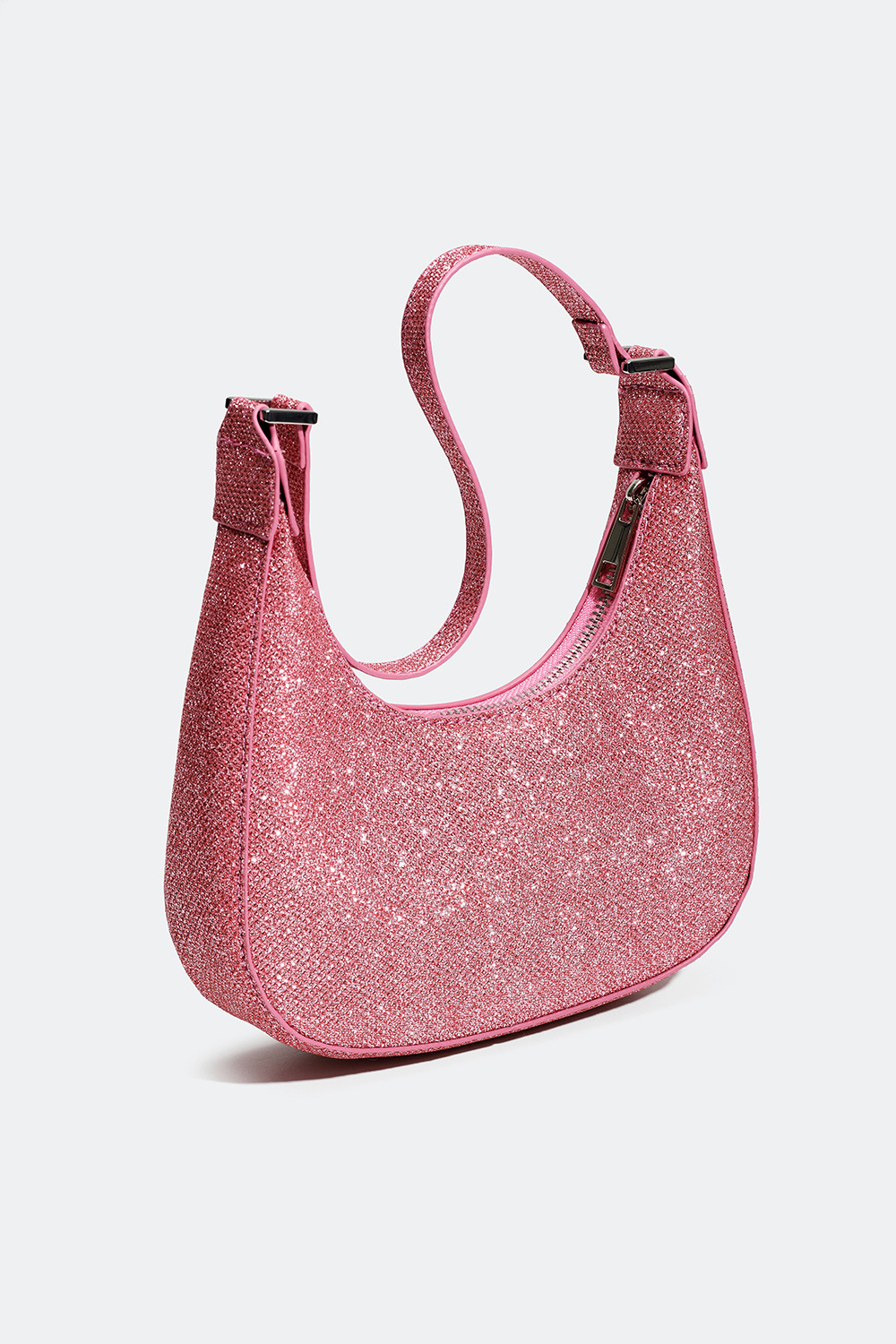 Glittrig axelremsväska i rosa i gruppen Väskor / Axelremsväskor hos Glitter (172000725000)