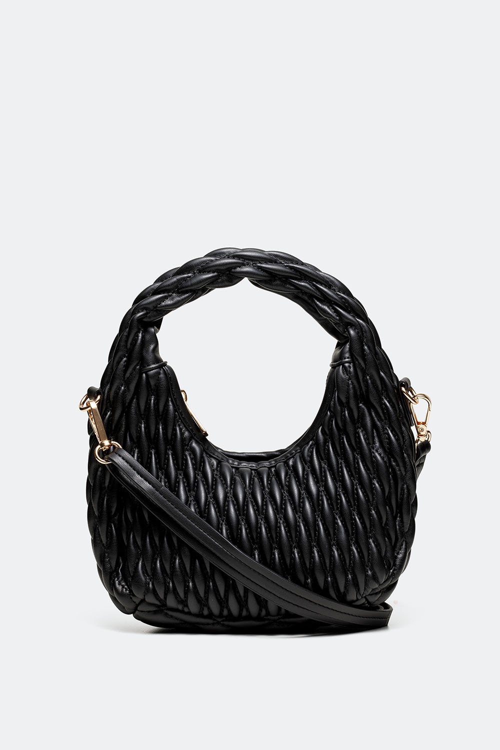 Liten svart väska med quiltad design i gruppen Don Donna - väskor hos Glitter (172000999000)