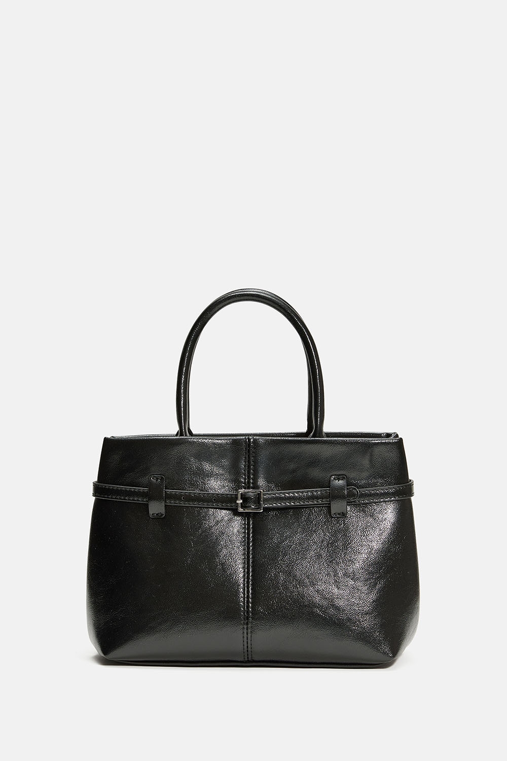 Liten svart väska med bältdetalj i gruppen Väskor hos Glitter (172001649000)