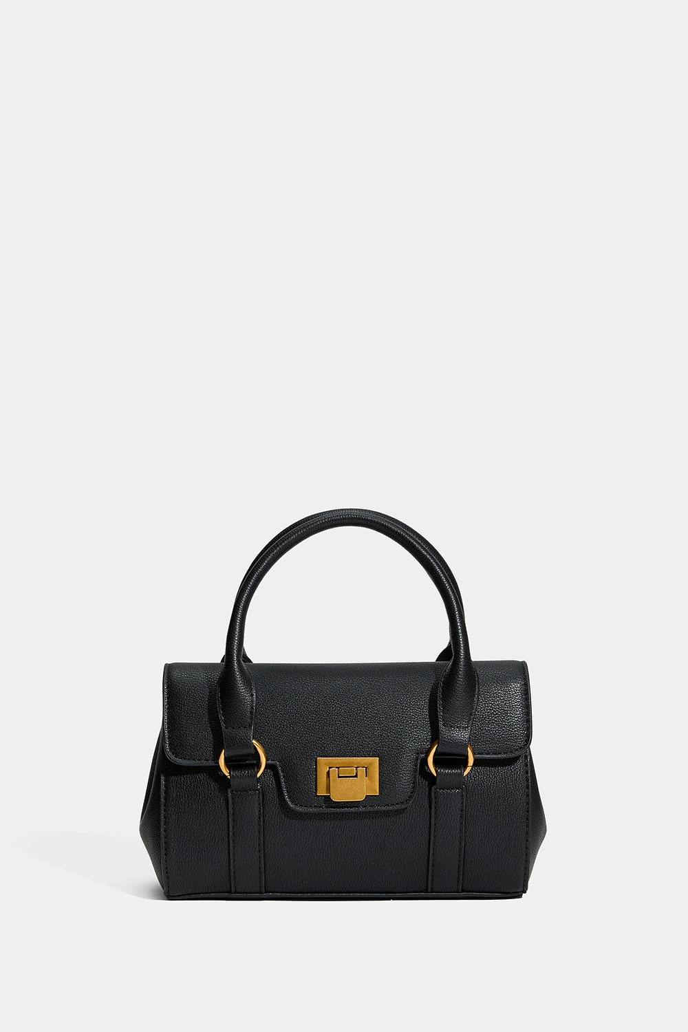 Liten svart handväska med dubbelhandtag i gruppen Don Donna - väskor hos Glitter (172002009000)