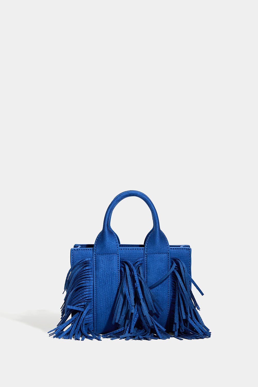 Liten blå väska med fransar i gruppen Väskor hos Glitter (172002037000)