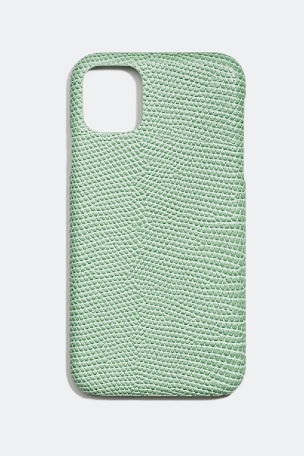 Grönt mobilskal med ormskinnsmönster, iPhone i gruppen Accessoarer / Mobiltillbehör / Mobilskal / iPhone 11 / XR hos Glitter (174000087611)