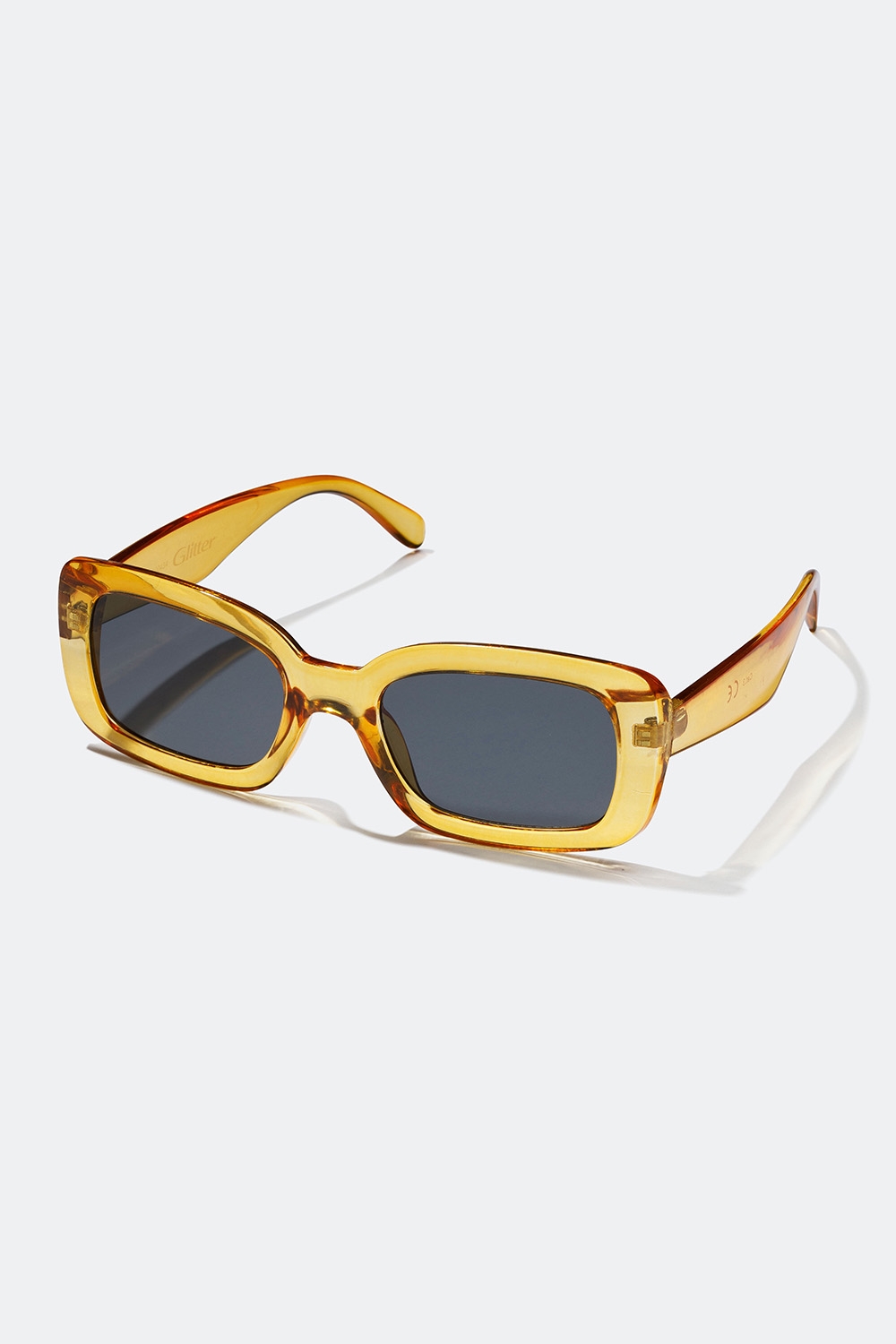 Gula solglasögon med rektangulär design i gruppen Accessoarer / Solglasögon hos Glitter (176000434000)