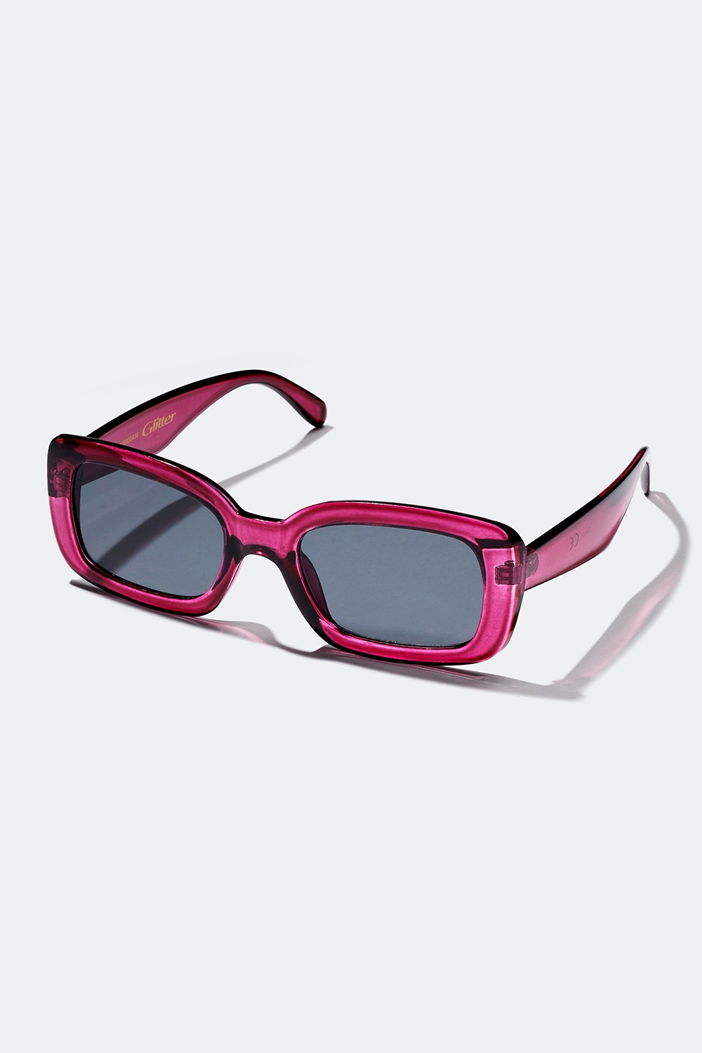 Lila solglasögon med rektangulär design i gruppen Solglasögon hos Glitter (176000436700)