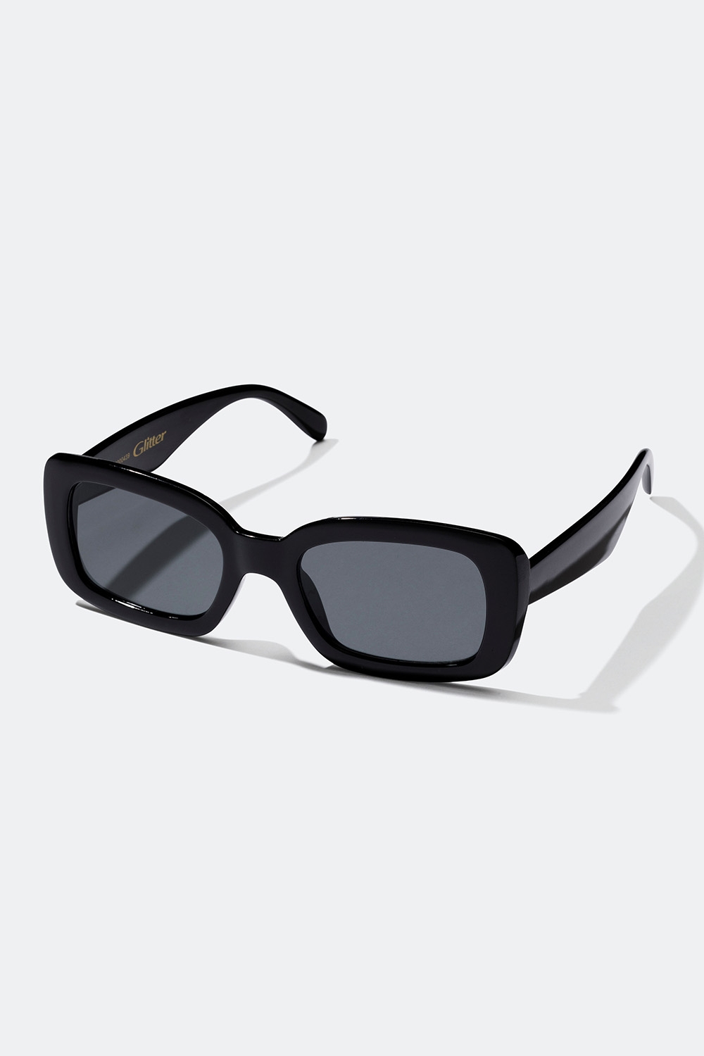 Svarta solglasögon med rektangulär design i gruppen Solglasögon hos Glitter (176000439000)