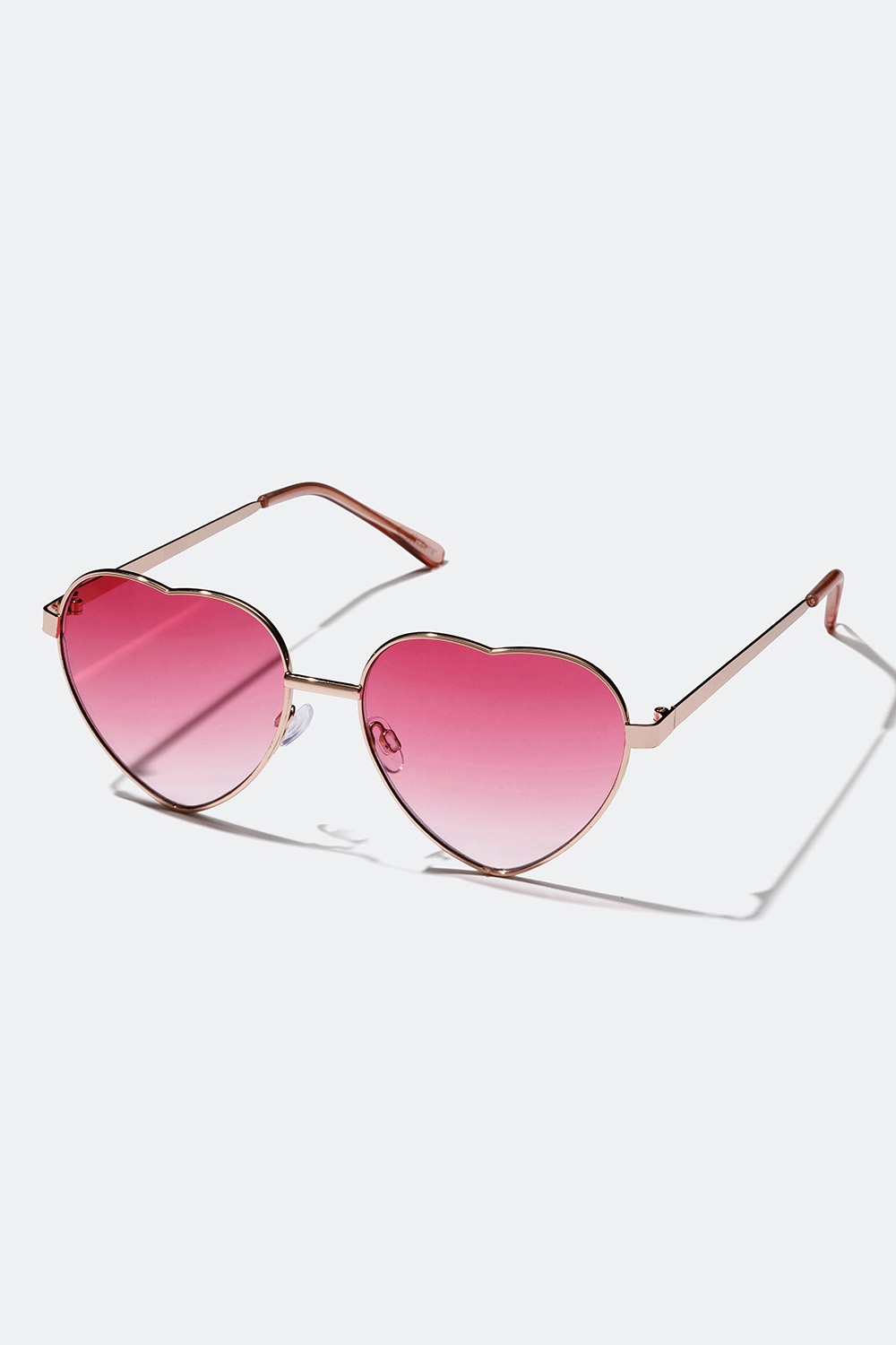 Solglasögon med rosa hjärtan i gruppen Accessoarer / Solglasögon hos Glitter (176000545100)