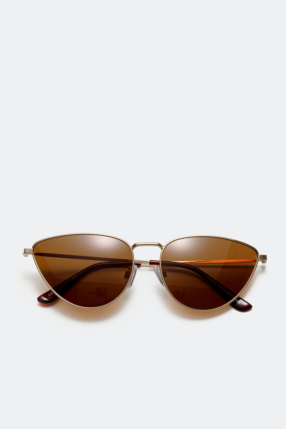 Cat eye solglasögon med bruna linser i gruppen Don Donna - solglasögon hos Glitter (176000828000)