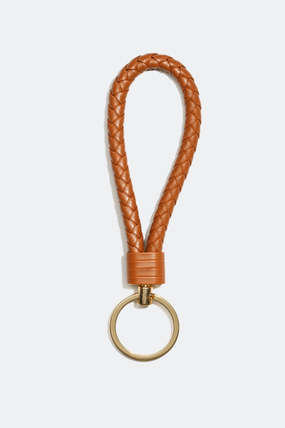 Nyckelring med kort band i flätat design i gruppen Accessoarer / Nyckelringar hos Glitter (17700004)