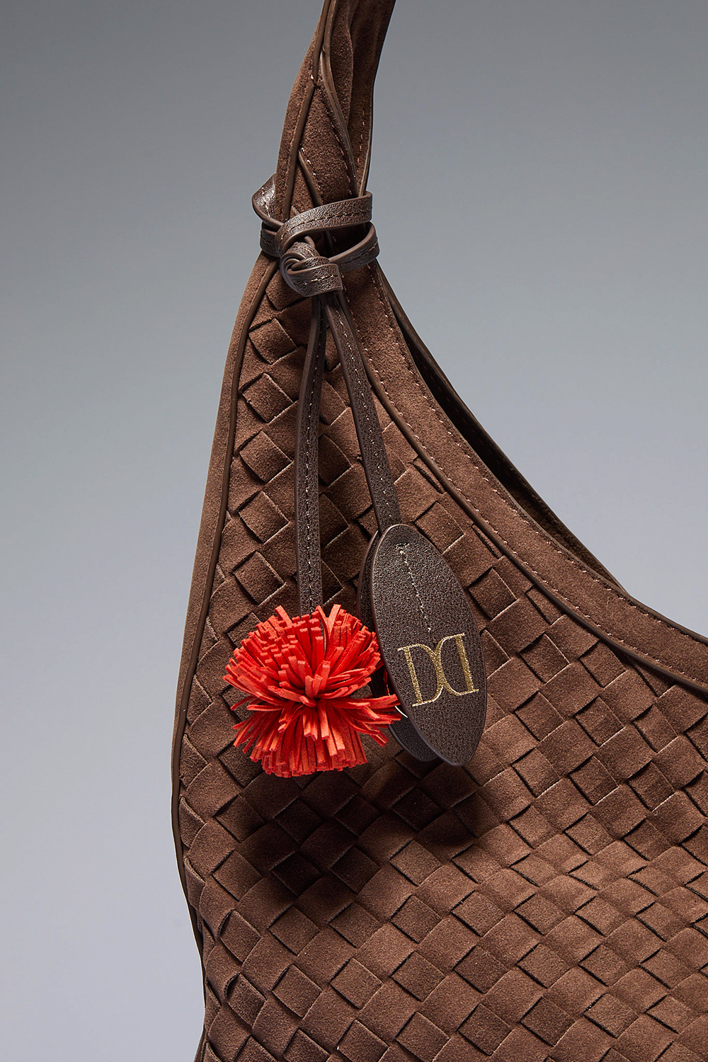 Väskdekoration med pompom och nyckelring i gruppen Store week / 2542 hos Glitter (177000678400)