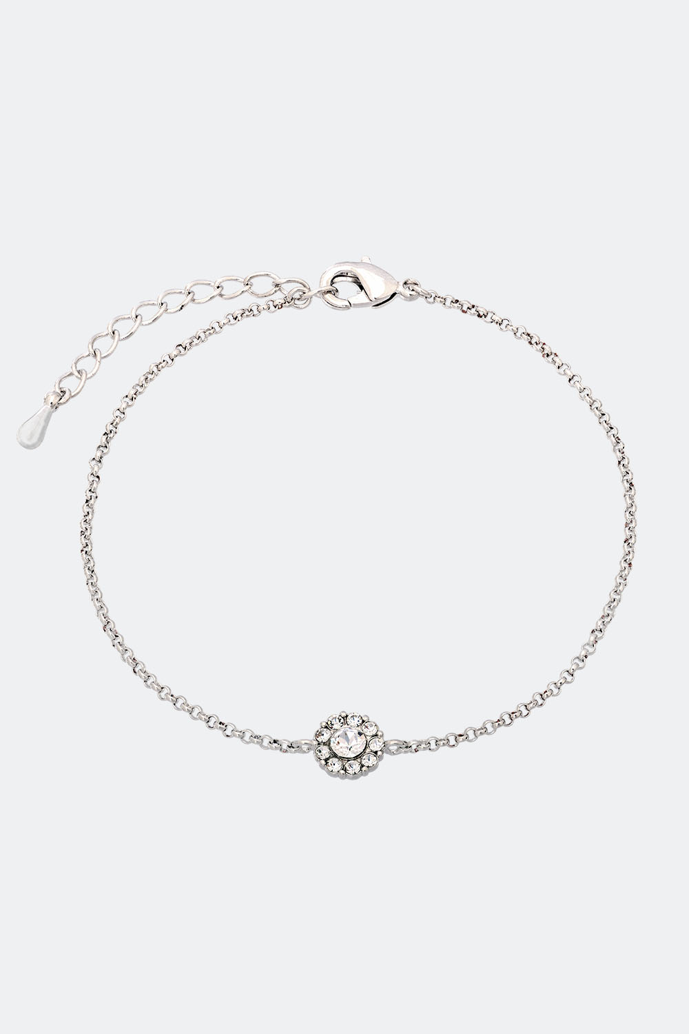 Petite Miss Sofia bracelet - Crystal (Silver) i gruppen Lily and Rose - Armband hos Glitter (251000020201)