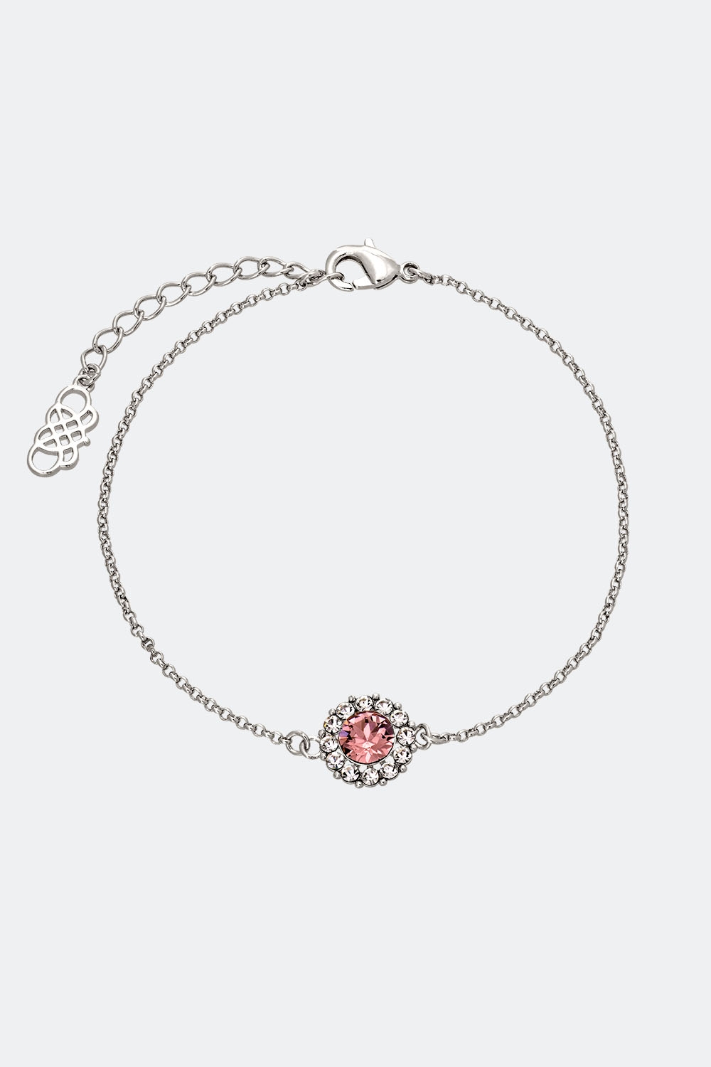 Celeste bracelet - Vintage rose (Silver) i gruppen Lily and Rose - Armband hos Glitter (251000075101)