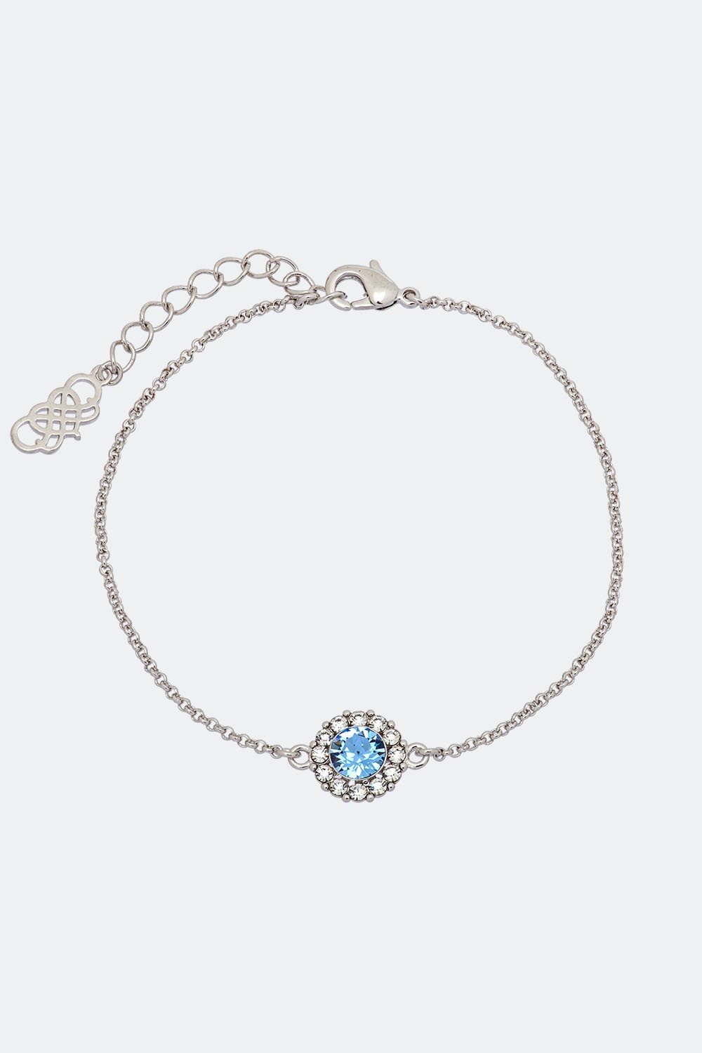 Celeste bracelet - Light sapphire i gruppen Lily and Rose - Armband hos Glitter (251000077101)