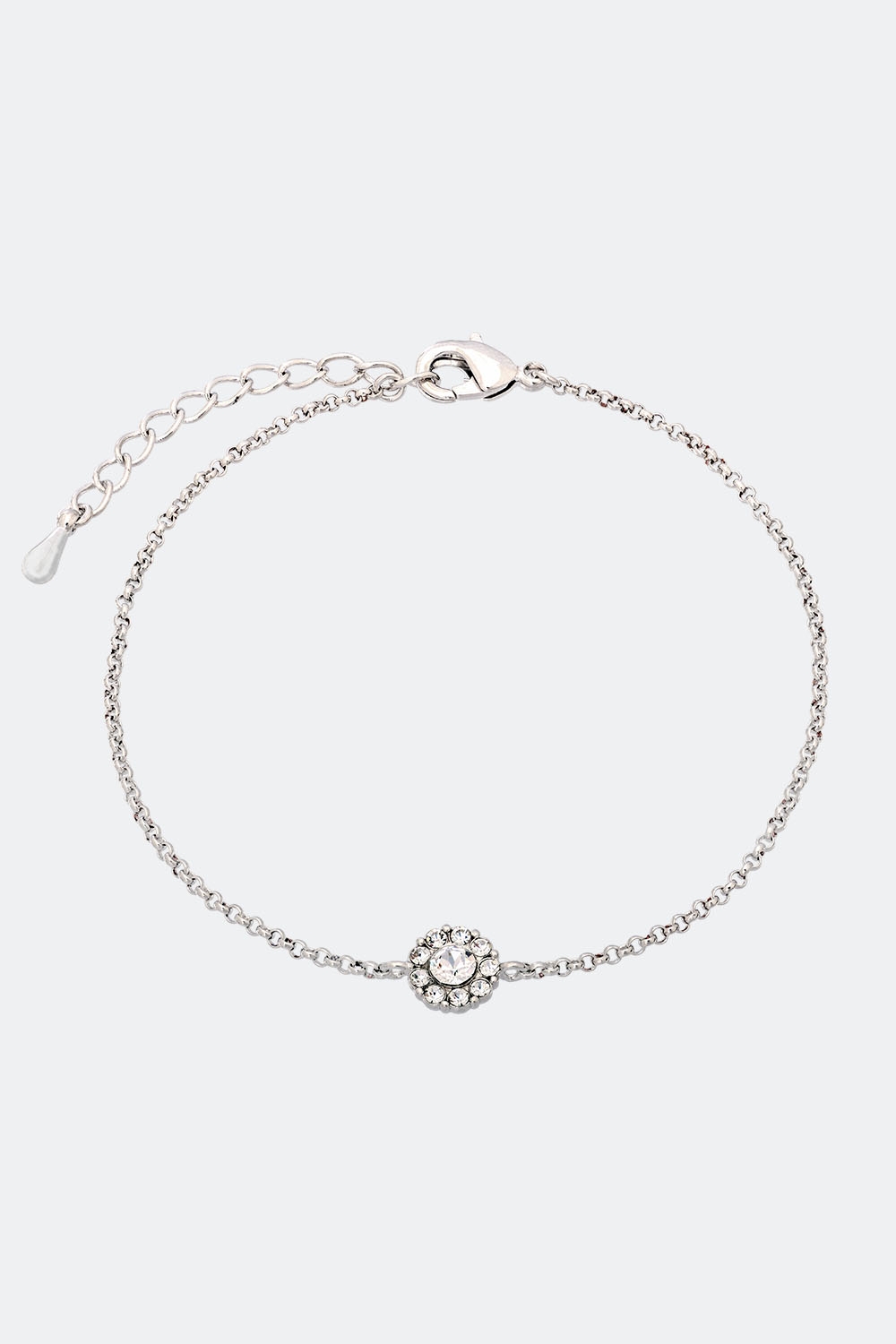 Petite Miss Sofia bracelet - Crystal (Silver) i gruppen Lily and Rose - Armband hos Glitter (251000140201)