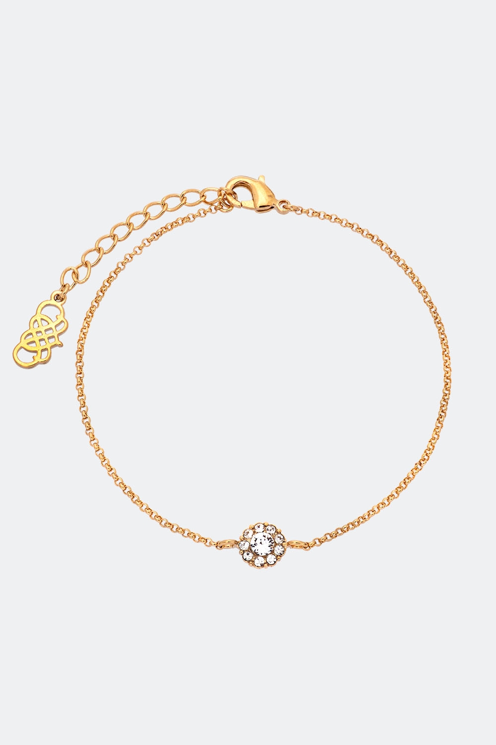 Petite Miss Sofia bracelet - Crystal (Gold) i gruppen Lily and Rose - Armband hos Glitter (251000140202)