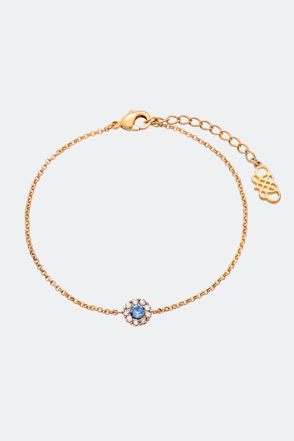 Petite Miss Sofia bracelet - Light sapphire i gruppen Lily and Rose - Armband hos Glitter (251000147102)