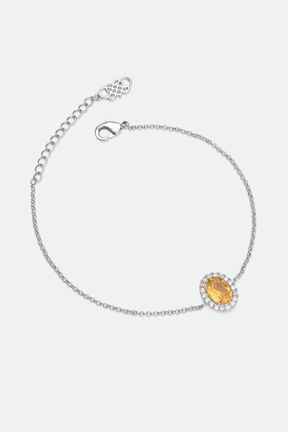 Miss Luna bracelet - Golden brown topaz i gruppen Lily and Rose - Armband hos Glitter (251000384601)