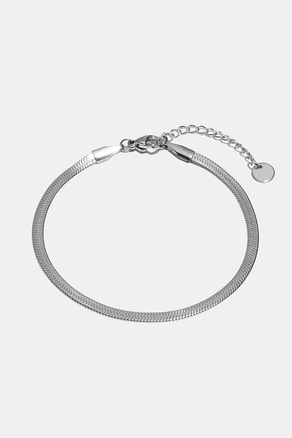 Armband i stål med ormkedja i gruppen Smycken / Armband / Tunna hos Glitter (251000721601)
