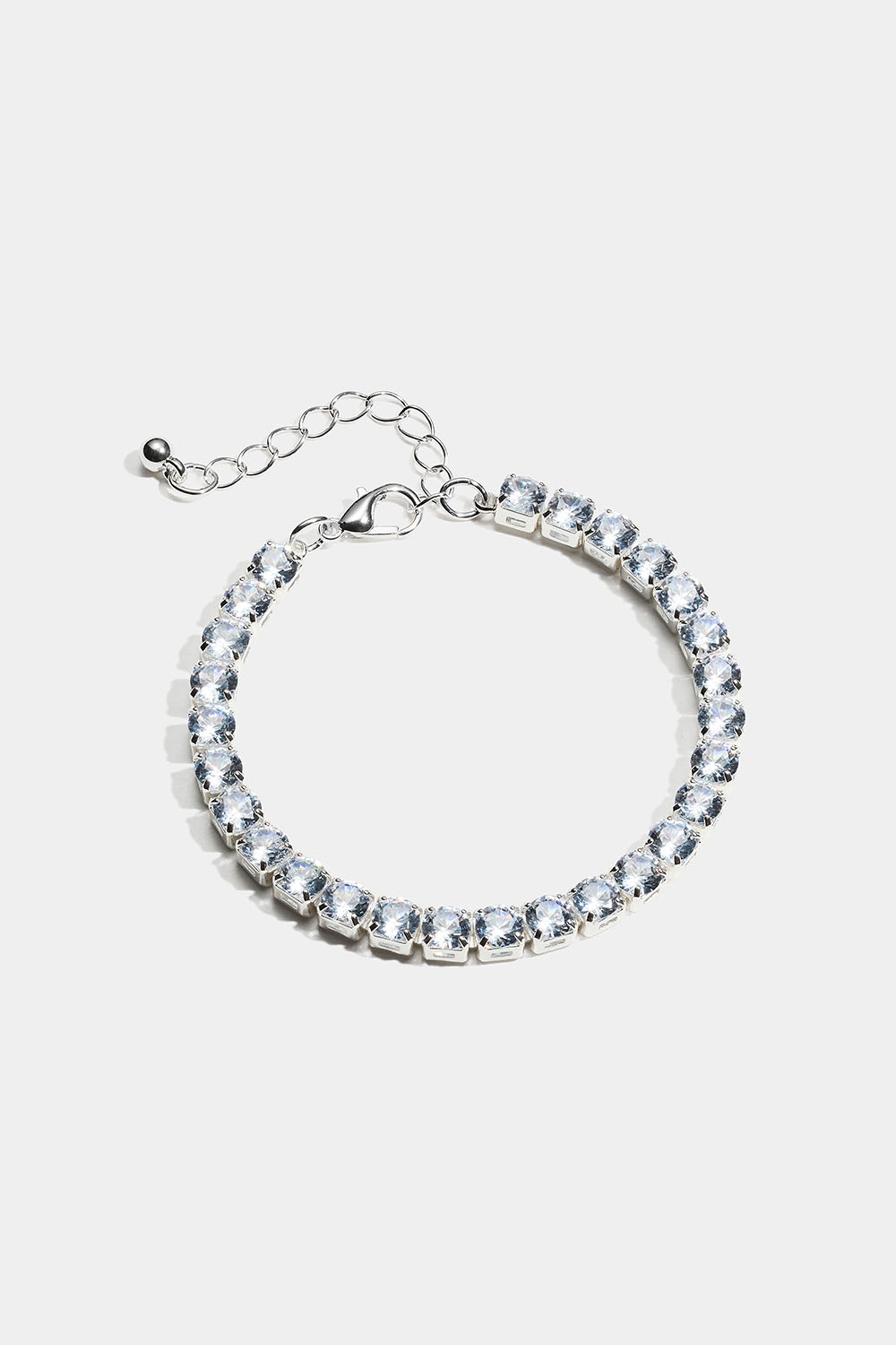 Armband med fyrkantiga glasstenar i gruppen Smycken / Armband / Strass hos Glitter (251001850201)