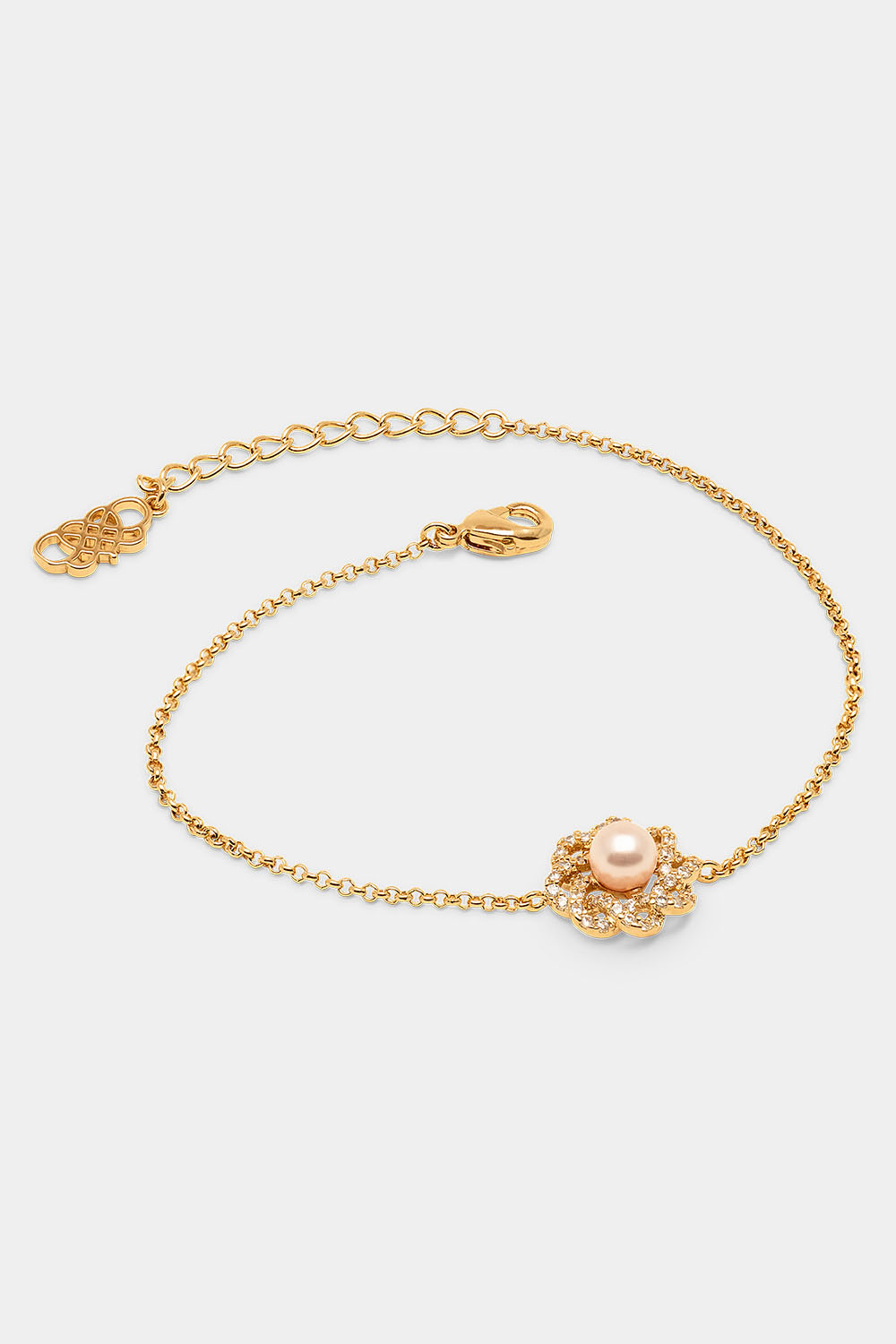 Fleur bracelet - Rosaline i gruppen Lily and Rose - Armband hos Glitter (251002242002)