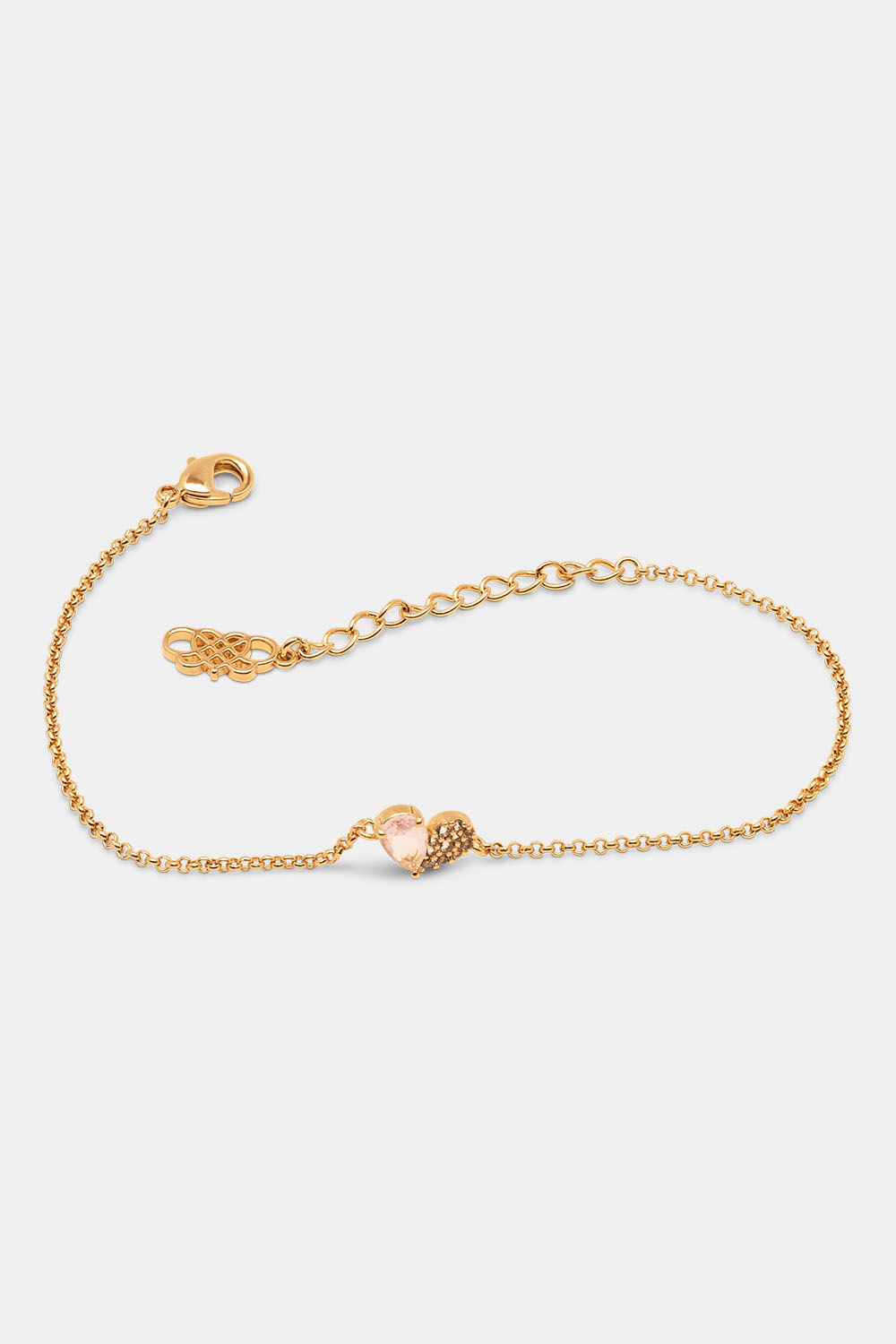 Charlotte bracelet - Light pink i gruppen Lily and Rose - Armband hos Glitter (251002612000)