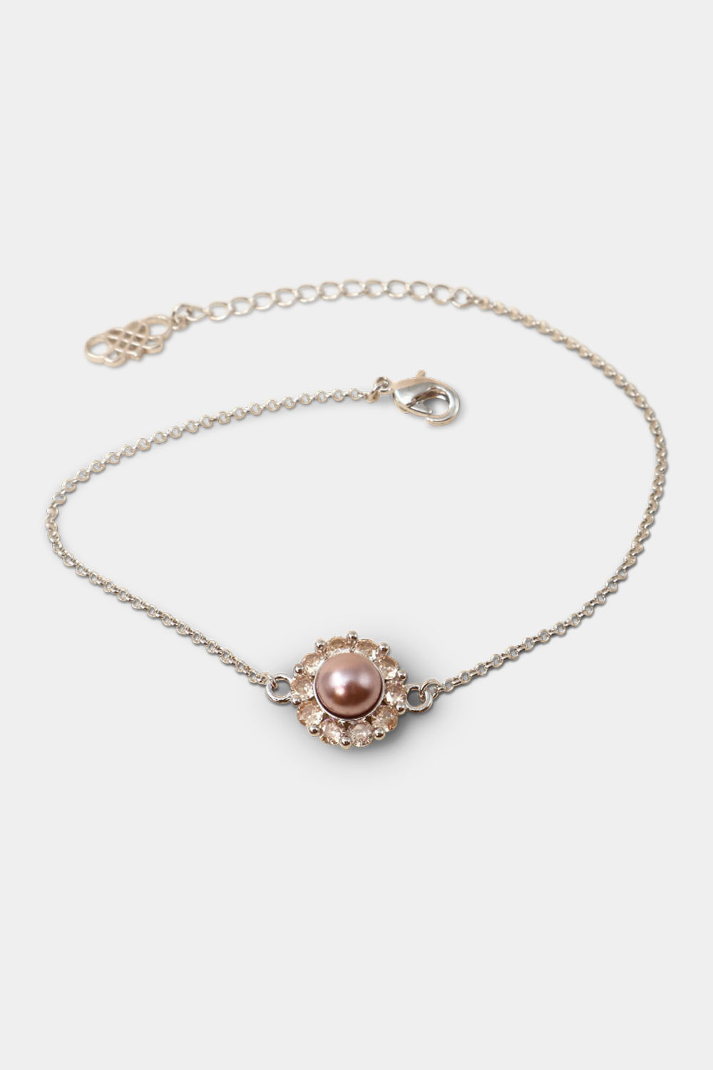 Miss Sofia bracelet - Pink topaz pearl i gruppen Lily and Rose - Armband hos Glitter (251002725000)