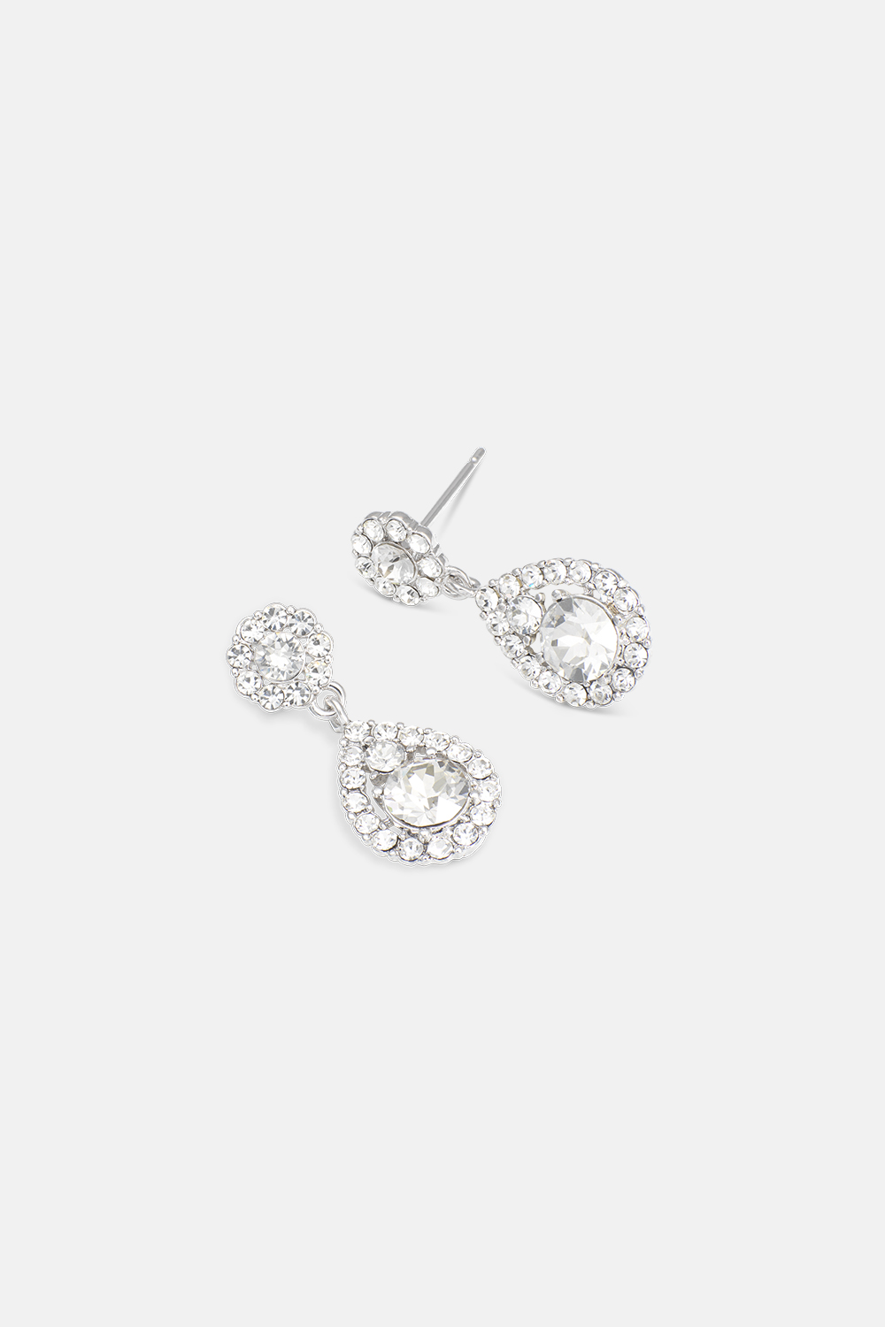 Petite Sofia earrings - Crystal i gruppen Store week / 1416 hos Glitter (253000140201)