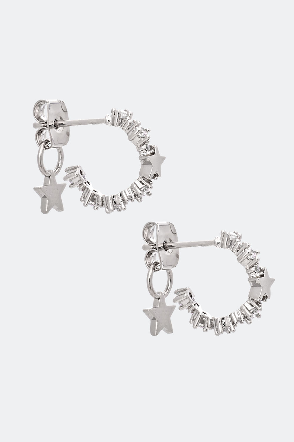 Petite Capella earrings - Crystal (Silver) i gruppen Lily and Rose - Örhängen hos Glitter (253000400201)