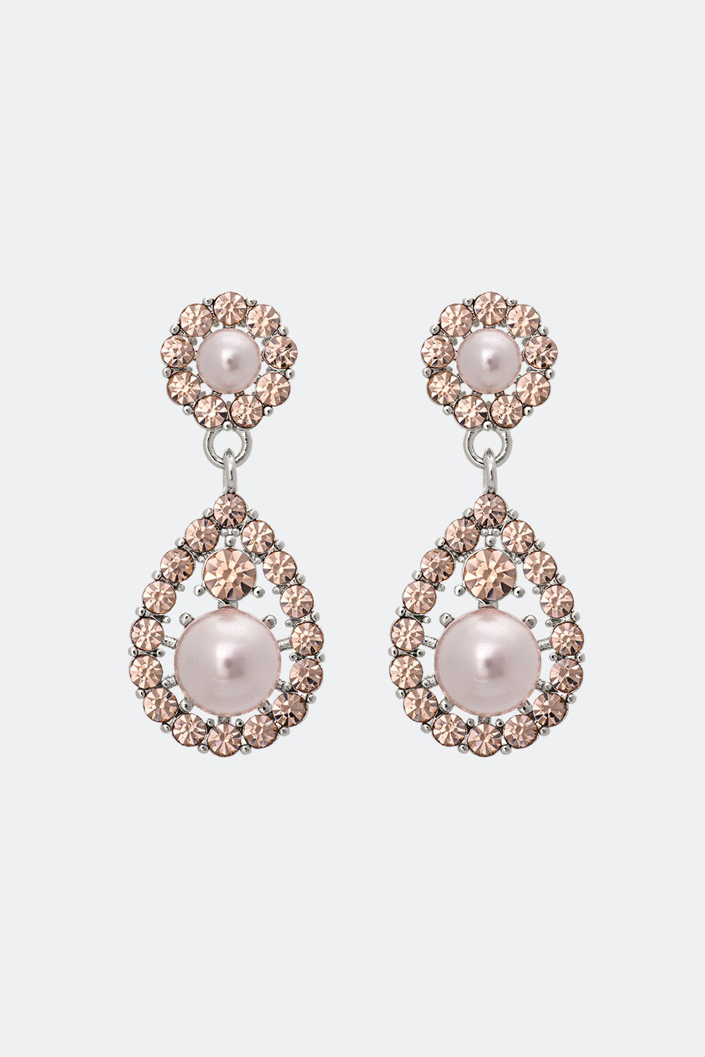 Petite Sofia pearl earrings - Rosaline pearl i gruppen Lily and Rose - Örhängen hos Glitter (253000495001)