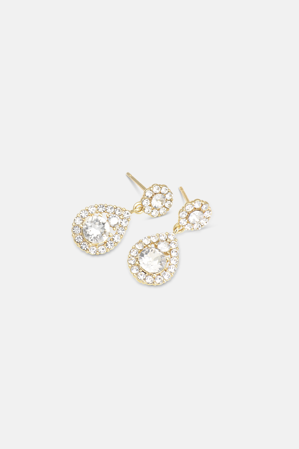 Petite Sofia earrings - Crystal (gold) i gruppen Smycken / Örhängen / Strass hos Glitter (253001672002)
