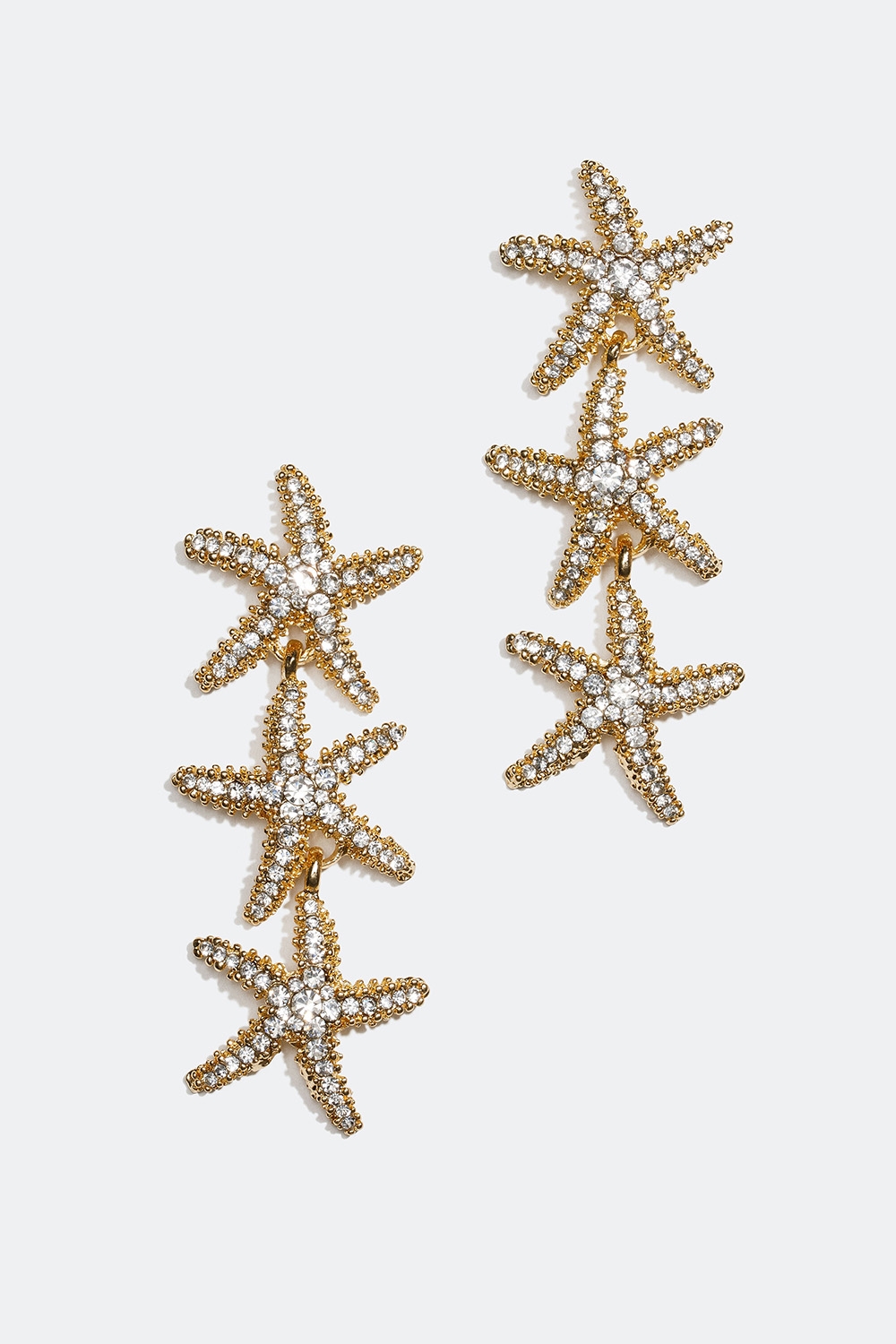 Örhängen med tre sjöstjärnor i gruppen Smycken / Örhängen hos Glitter (253004212002)